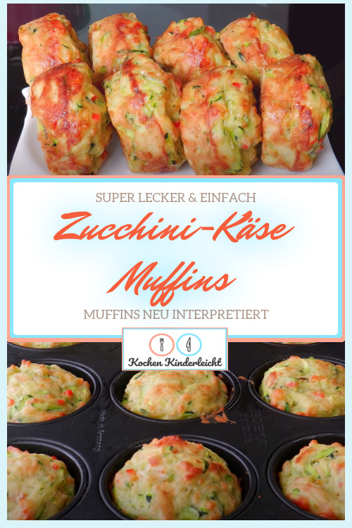 Zucchini-Käse-Muffins